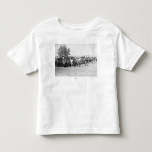 3 Cowboys Roping Pferde FotografieSouth Dakota Kleinkind T-shirt