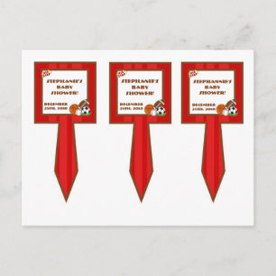 3 Cup Cake Picks Alle Star Red Einladungspostkarte