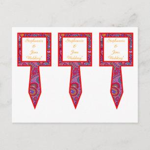 3 Cup Cake Picks Lila Palace Indien Postkarte