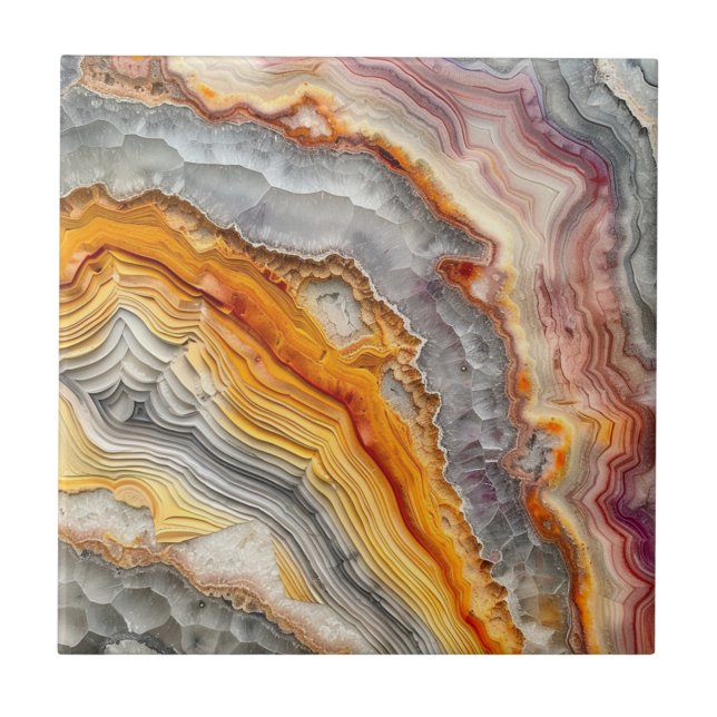 3 D Agate Keramik Tile Fliese (Vorderseite)