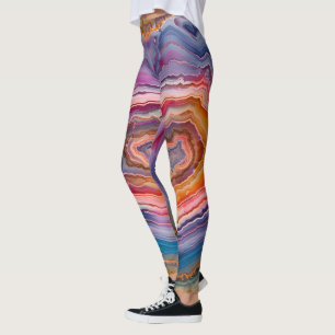 3 D Agate Leggings