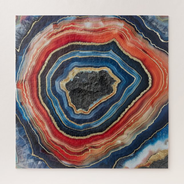 3 D Agate Puzzle (Vertikal)