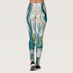 3-D-Druckart Leggings