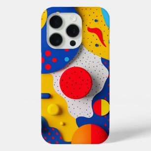 3-D-Formen, leicht, in Primärfarben Case-Mate iPhone Hülle