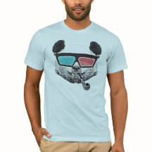 3-D Gläser des Vintagen Pandas