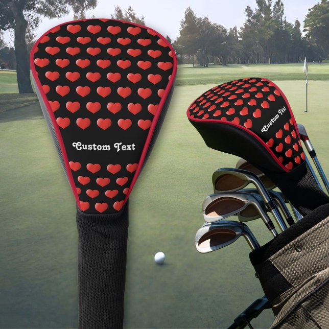 3-D-Herz-Symbol Golf Headcover (Von Creator hochgeladen)