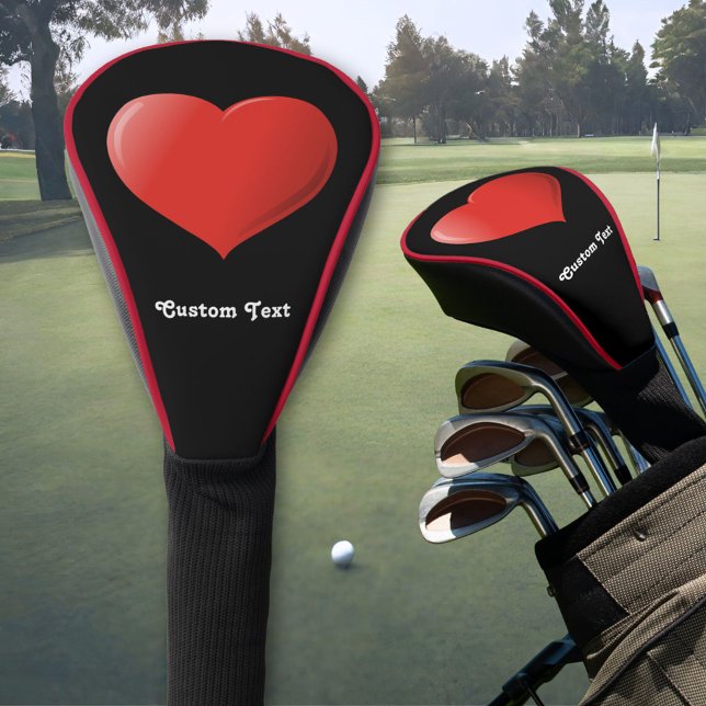 3-D-Herz-Symbol Golf Headcover (Von Creator hochgeladen)