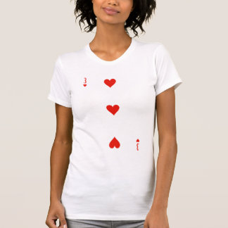 3 der Herzkarten (Von) T-Shirt
