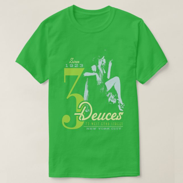 3 Deuces Jazz Club T-Shirt (Design vorne)