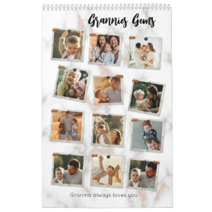 3 Drei Foto Moderne Elegante Collage Familienliebe Kalender