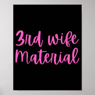 3. Ehefrau Materialbrücke als dritter Heiratsschme Poster