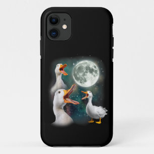 3 Enten heulen auf den Mond Lustig Weird Cursed Pe Case-Mate iPhone Hülle