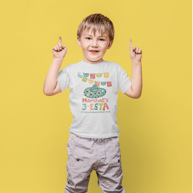 3-Esta Personalisierter Geburtstagspartei Tri-Blend Shirt (Von Creator hochgeladen)