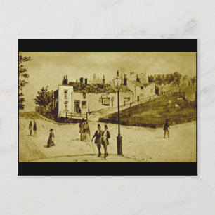 (3) Everton, Liverpool, 1868 Postkarte