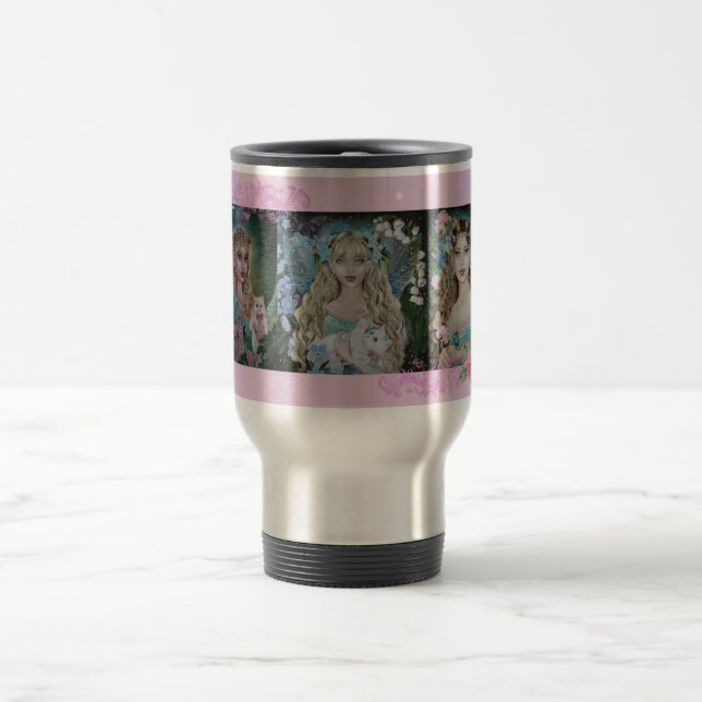 3 fairies coffee travel mug reisebecher (Mittel)