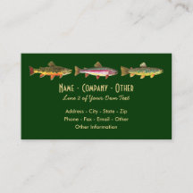 3 Forellen: Brook Rainbow Brown - Fliegenangler