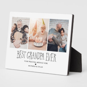 3-Foto-Beste-Opa-aller-Zeiten-Tischplaque Fotoplatte