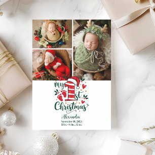 3 Foto Candy Cane Baby 1. Weihnachten
