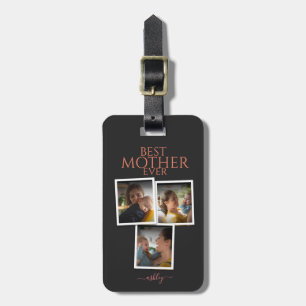 3 Foto Collage Mama Familienmüttertag Gepäckanhänger