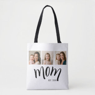 3-Foto-Collage Mom Est Elegantes Praktisches Gesch