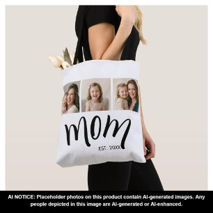 3-Foto-Collage Mom Est Elegantes Praktisches Gesch