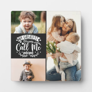 3 Foto Familie sammeln Mutter Sake Mütter Tag Fotoplatte