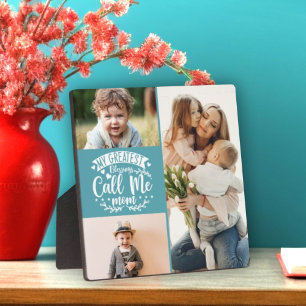 3 Foto Familie sammeln Mutter Sake Mütter Tag Fotoplatte