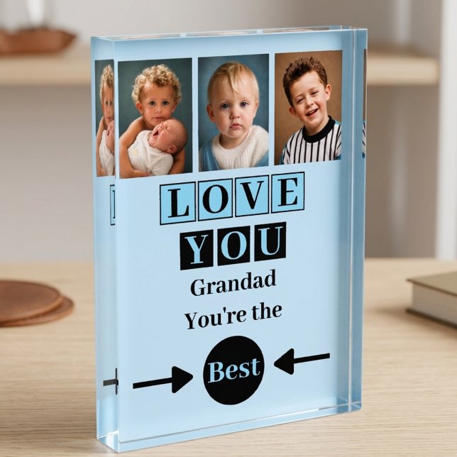 3 Foto Liebe dich Opa blau (Von Creator hochgeladen)