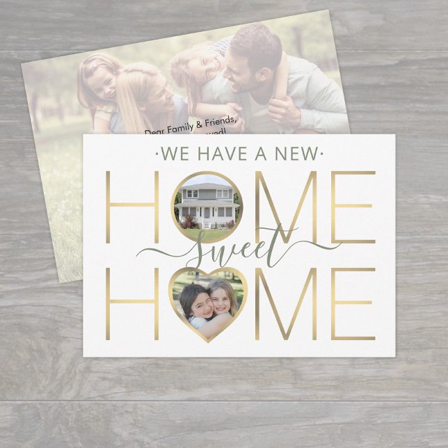 3 Foto Neue Zuhause Sweet Zuhause Änderung der Adr Ankündigung (Von Creator hochgeladen)