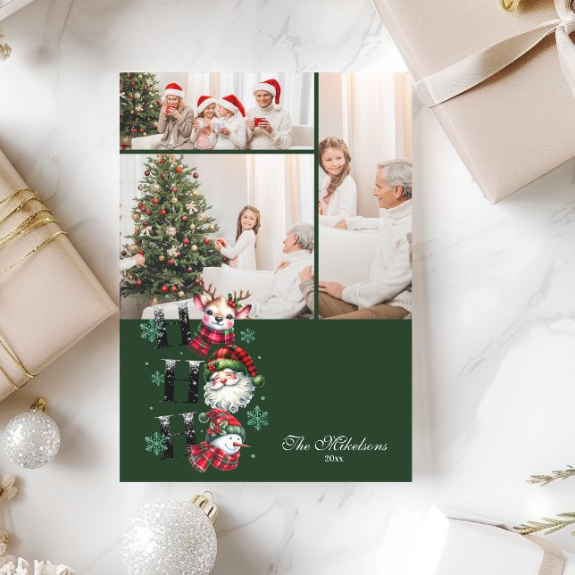 3 Foto Retro Santa & Friends Weihnachten (Von Creator hochgeladen)