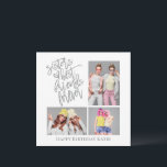 3 Foto Script Sister Best Friend Geburtstag<br><div class="desc">Zeitgenössischer Stil zu wünschen,  Ihre Schwester Happy Birthday mit Ihren 3 Lieblings-Fotos von Ihnen sowohl und moderne künstlerische graue Set Drehbuch Sisters Best Friends Forever mit Herzmotiv auf einem weißen Hintergrund. Tauschen Sie Ihre Fotos einfach mit den Vorlagenmustern aus und personalisieren Sie Ihren Gruß unten und hinten.</div>