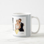 3 FOTO TASSE | Tasse für Personalisierte Liebe mit<br><div class="desc">Goldene Herzen mit dem Wort Liebe mit 3 Fotorahmen und Ihren eigenen Fotos. Passen Sie Ihren eigenen Text mit Paarnamen,  Hochzeitsdatum usw. an. Sie können auch die Optionen Hintergrundfarbe und Tasse ändern. Foto mit freundlicher Genehmigung von Leeds Wedding Fotograf,  John Hope. Besuchen Sie ihn unter http://www.johnhopephotography.com</div>