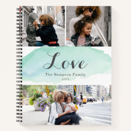 3 Foto Türkisches Wasser Notizbuch