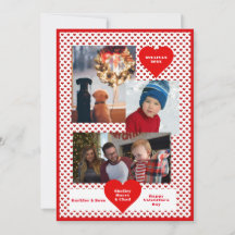 3 Foto Valentine Family Collage