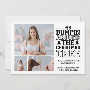 3 Foto Weihnachtsbaum Schwangerschaft Ankündigung