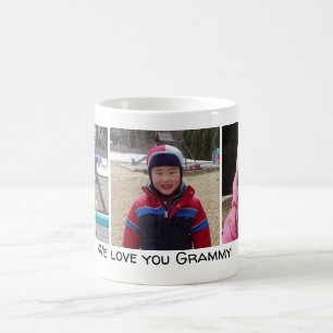 3 Foto Wir Liebe Sie Grammy Kaffeetasse