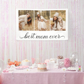 3 FotoCollage Beste Mama je Banner
