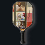 3 FotoCollage Rustikaler Abstrakter Personalisiert Pickleball Schläger<br><div class="desc">3 Foto Collage Rustic Abstrakter Personalisierter Name Pickleball Paddle verfügt über eine Foto-Collage von drei Ihrer Lieblings-Fotos mit Ihrem personalisierten Namen in einfachen schwarzen Skript auf einem abstrakten Hintergrund. Personalisieren Sie den Text durch Bearbeiten in den bereitgestellten Textfeldern. Perfektes Geschenk zum Geburtstag, Weihnachten, Muttertag, Vatertag, Großeltern, Schwesterchen, Cousins, besten Freunden...</div>
