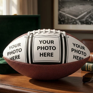3 Fotos hochladen - Einfache Bilder Football