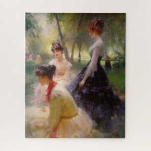 3 Freunde zusammen Puzzle