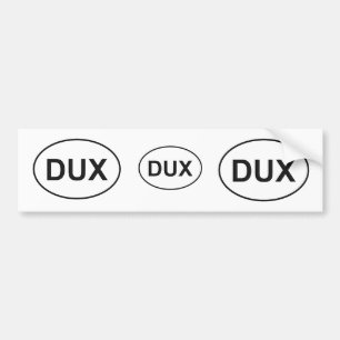 3 für 1 Duxbury Massachusetts - Oval Caddy Sticker Autoaufkleber