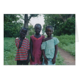 3 Gambia-Dorfkinder