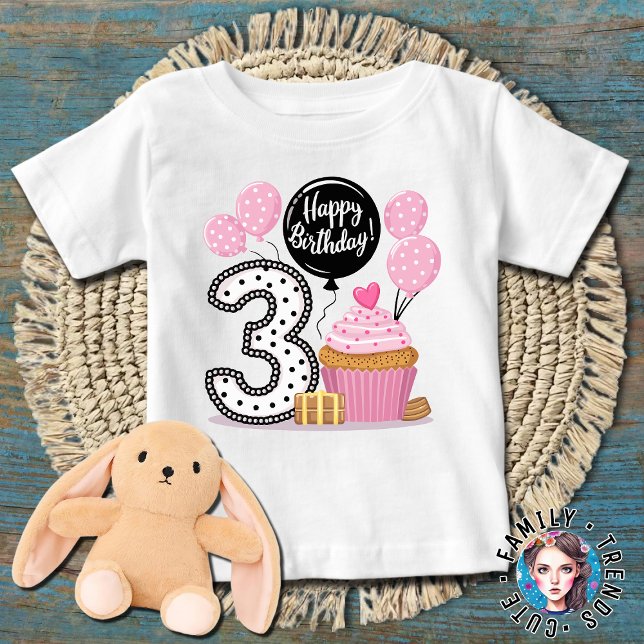 3. Geburtstag Baby T-shirt (Von Creator hochgeladen)
