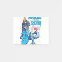 3. Geburtstag Dinosaurier 3 Jahre alter Junge Kind