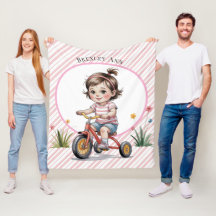 3. Geburtstag eines Mädchens auf einem Tricycle-Pa