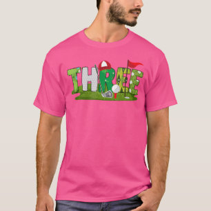 3. Geburtstag Golf Thema 3 Jahre altes Party T-Shirt