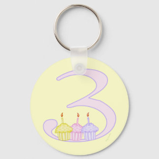 3. Geburtstag Schlüsselanhänger