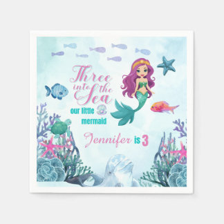 3. Geburtstag Serviette