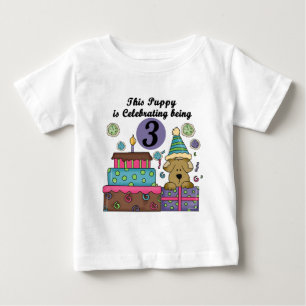 3. Geburtstag Welpe T - Shirt und Geschenke
