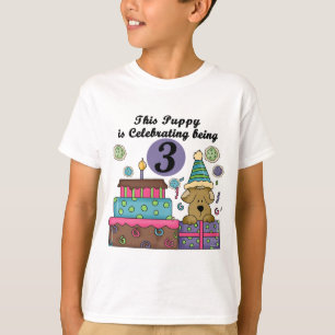 3. Geburtstag Welpe T - Shirt und Geschenke